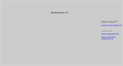 Desktop Screenshot of manuel.straessle.ch